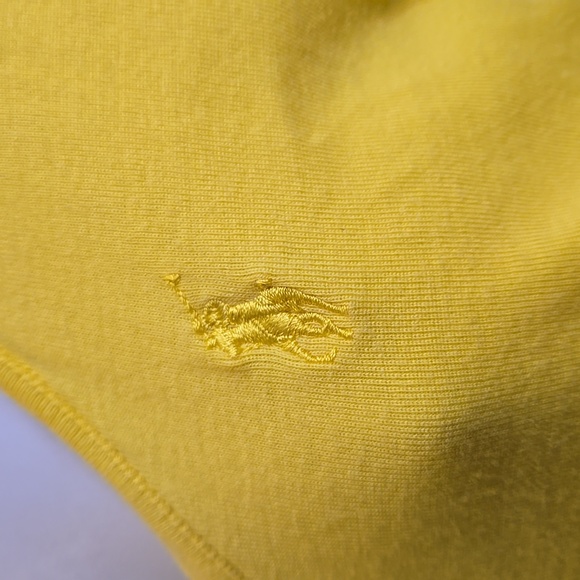Ralph Lauren Yellow V-Neck Short Sleeve Tee - Picture 3 of 4